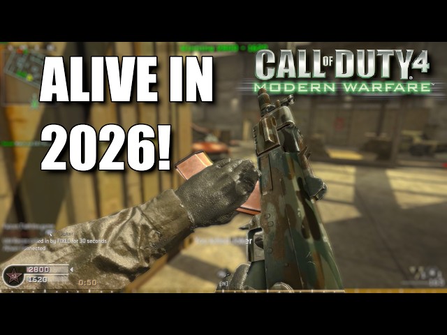 COD4 is still alive and playable in 2026 (FULL 6v6)