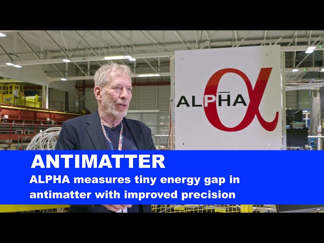 ALPHA measures tiny energy gap in antimatter with improved precision