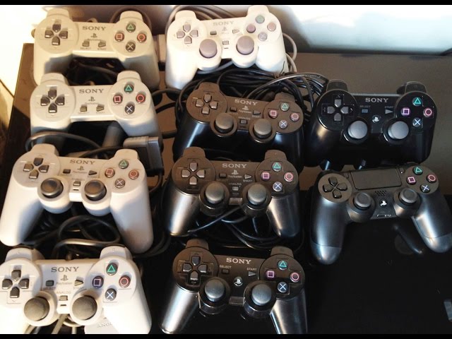 Sony PlayStation Controller Evolution [No Comment]