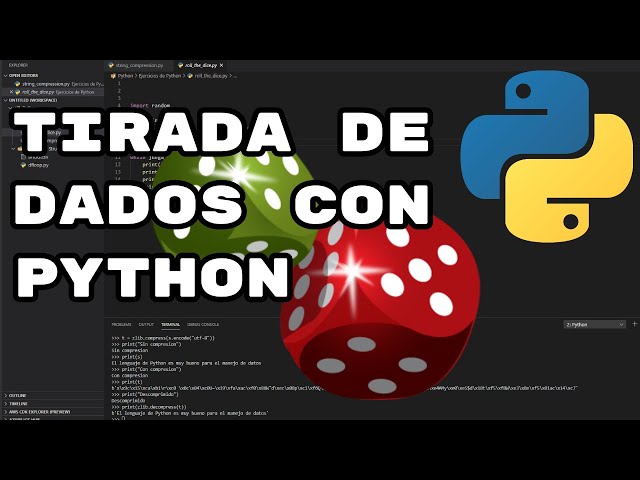 Python Tutorial - Rolling Dice with Python