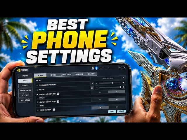 4 Best Settings for Phone Players in CODM