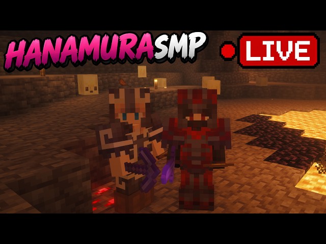 Building the Void Floor! - Minecraft (live) - Hanamura SMP