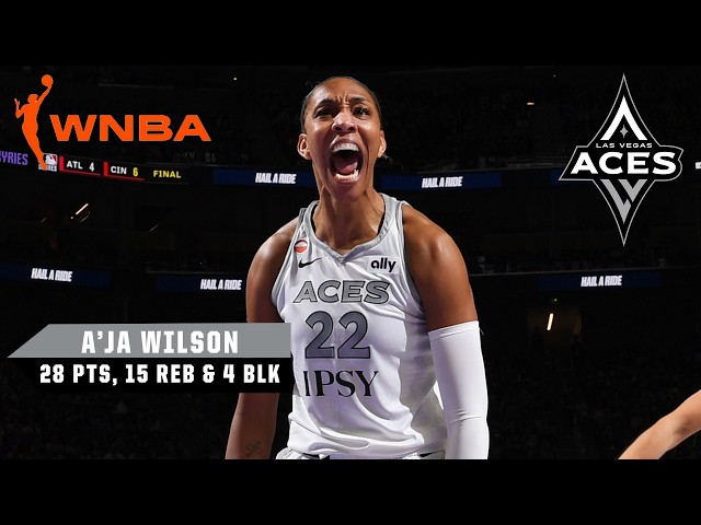 THE MVP PUTS ON A SHOW 😮‍💨 A'ja Wilson and the Aces win vs. the Valkyries | WNBA on ESPN