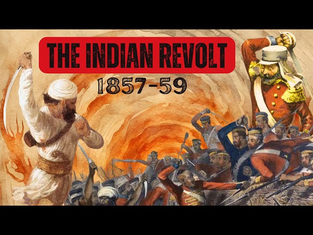 La rebelión india de 1857-59: Recorriendo los campos de batalla (Documental completo)