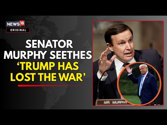 Chris Murphy Blasts Republicans Over Trump’s Iran War, Urges Congress To End Conflict | N18G