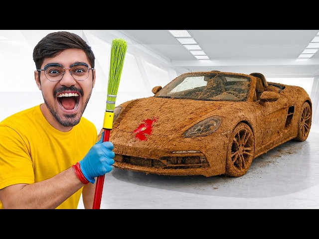 First To Clean The Dirty Car Keeps The Car: Clean It Fast and Win