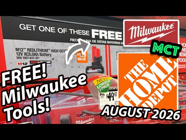 NEW BOGO Milwaukee Deals!