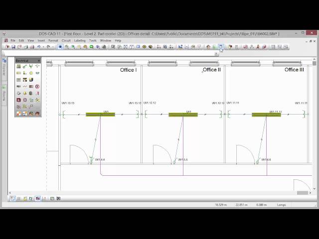 New in DDS-CAD 11: Direct link between Model and Distribution Board Documentation