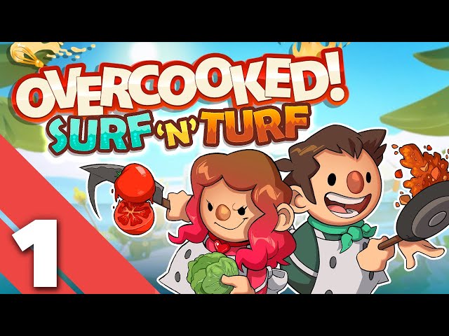 Overcooked: Surf 'n' Turf - #1 - Food Crimes, But Tropical