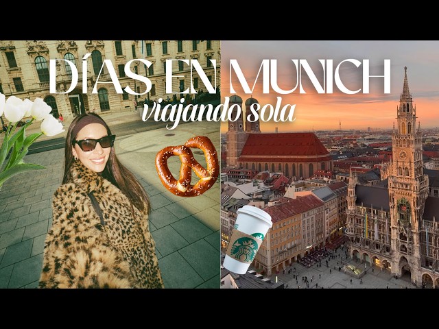 I traveled alone to Munich 🇩🇪 🥨 🦢 Itinerary, tips, iconic places and more | Nancy Loaiza
