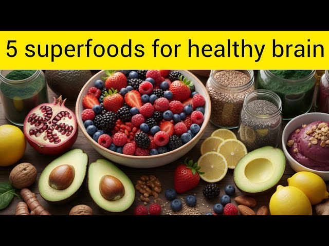 5 essi cheeze jo aapke dimag ko tej rkhti hai | 5 superfoods for Brain health #virtualreality