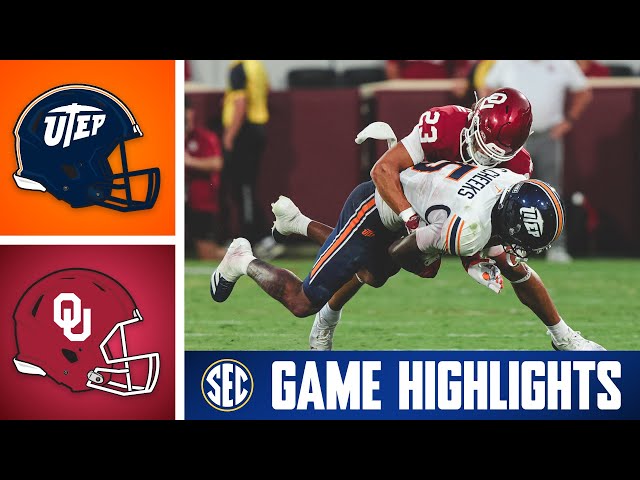 UTEP Miners vs. No. 10 Oklahoma Sooners | Game Highlights | 2026 SEC Football 