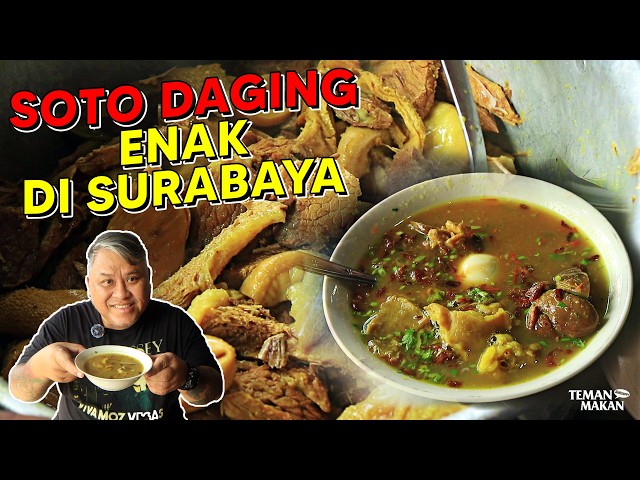 DELICIOUS BEEF SOTO IN SURABAYA RECOMMENDED BY AHMAD DHANI - SOTO MADURA IMAM BONJOL | Foodie Fri...