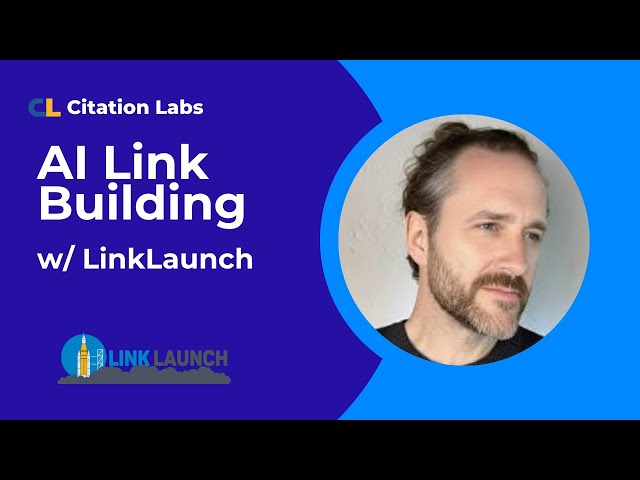 AI Link Building | Link Launch Helps You Do Link Building with AI SEO by Citation Labs