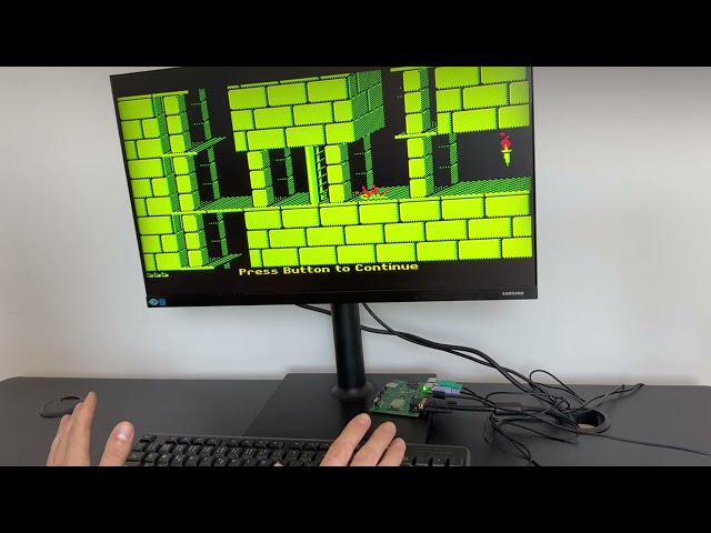 ESP32 x86 PC Gaming: Prince of Persia via Hardware Emulation
