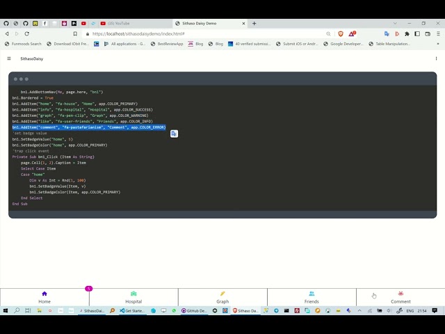 Creating TailwindCSS Bottom Navigation Bar