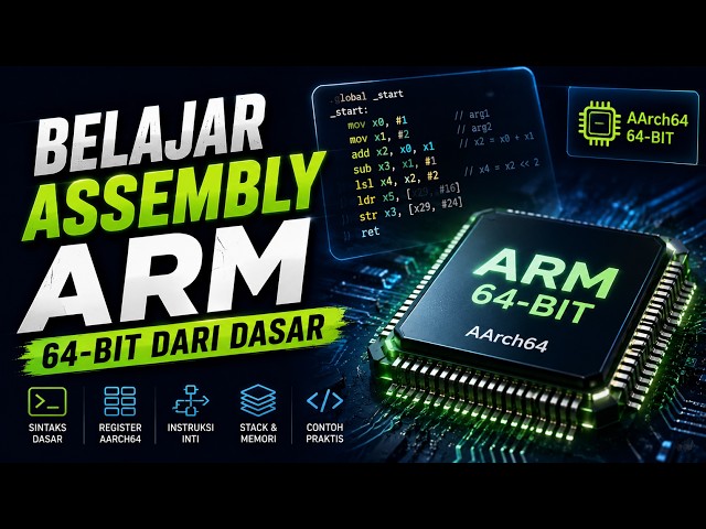 Learning ARM 64-Bit Assembly from Scratch