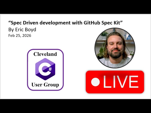 Cleveland C# User Group - Live