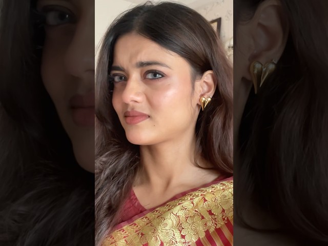 bengali baddie makeup 💋| durga pujo | ft. mars cosmetics #makeup #grwm #bengali #baddie #look #fyp
