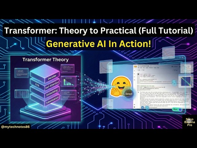 Text Generation with Hugging Face LLMs | Generative AI Course #transformerarchitecture#generativeai