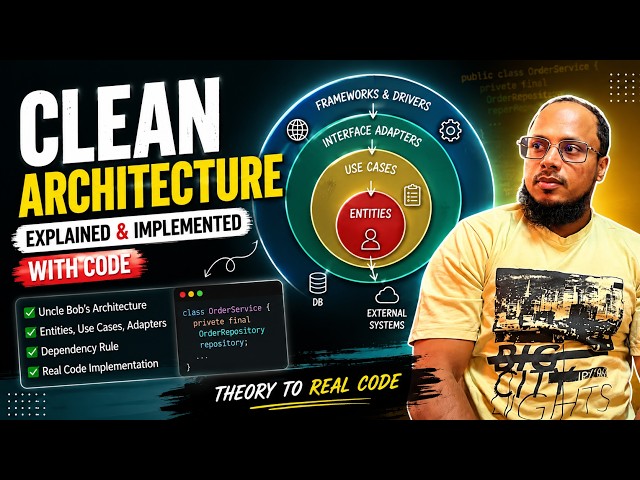 Clean Architecture in Practice | Explained & Implemented with Code