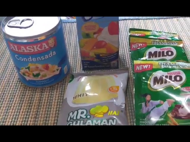 very simple and affordable milo jelly