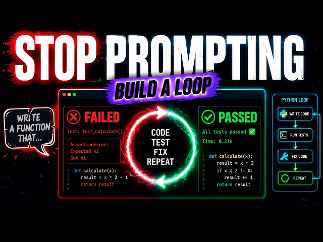 Stop Prompting AI: Build a Python Agent That Fixes Code Until Tests Pass