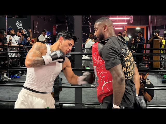 Ryan Garcia SCARY SHARP FULL workout for Conor Benn - New right hook BOMBS revealed!