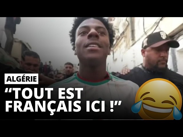 Le streamer américain IShowSpeed humilie l'Algérie !!! C'est un pays fake !