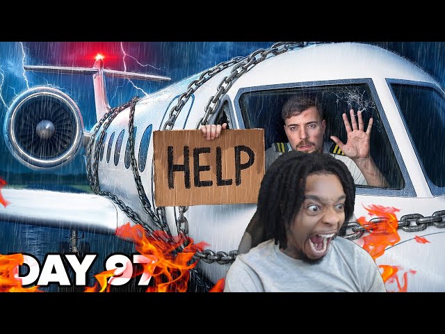 FlightReacts To MrBeast Survive 100 Days Trapped In A Private Jet, Keep It!