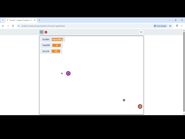 My new scratch game! @griffpatch