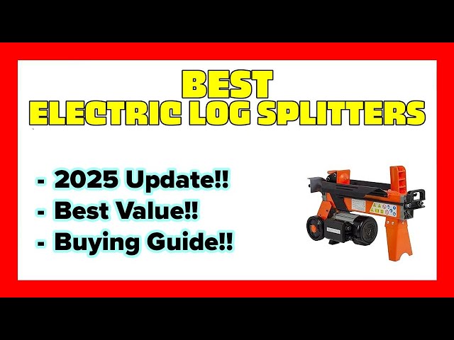 🔥TOP 7 Best electric log splitters 2025🔥Electric log splitter harbor freight on Amazon🔥Wood splitter
