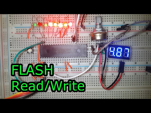 FLASH Memory Read/Write 🔴 PIC Microcontroller Programming Tutorial #20 MPLAB in C