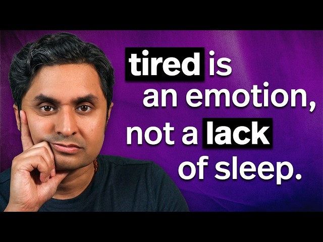Psychiatrist Explains Why You Feel Tired All The Time