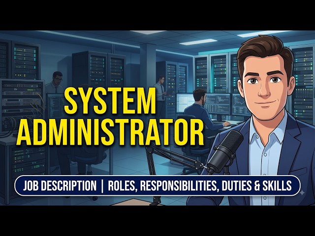 System Administrator Job Description | Roles, Responsibilities, Duties, Skills & Qualities
