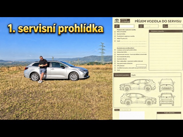 1.servisní prohlídka Toyota Corolla Hybrid. Kolik stojí a kdy se dělá?