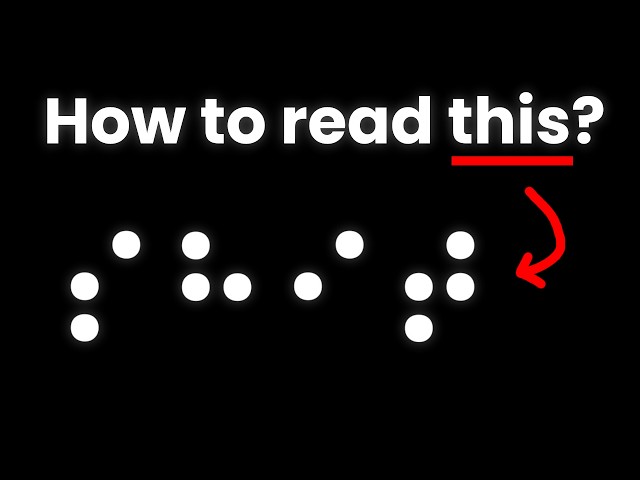 Braille explained in 100 seconds