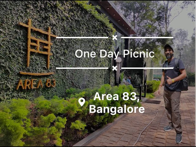 One Day Outing | Area 83 | Adventure and Team Building | One of the cleanest resorts in Bengaluru