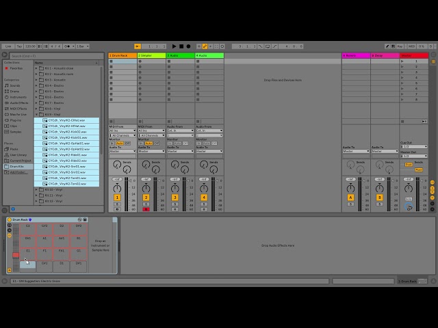 Learn Live: Using your sounds and samples