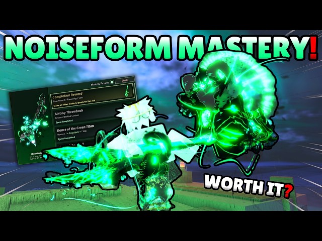 The NOISEFORM MASTERY Experience, WORTH IT? | Fisch