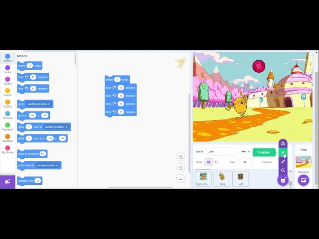 Screen Recording of Coding Cartoon Network
