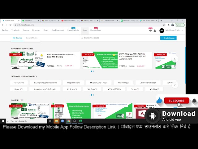 MS Office with Tally Prime - Computer Operator Course