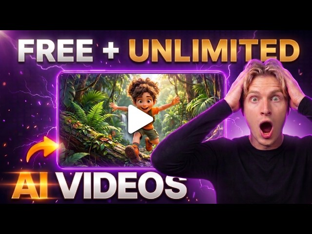 RIP Paid Tools: Make UNLIMITED AI Videos for Free (No Paywall!)