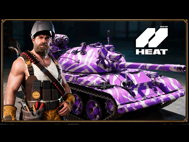 This is the NEW World Of Tanks HEAT (FREE Game)