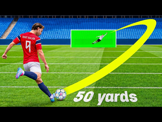 Scoring 1 Insane Goal From Every Distance (1-50 Yards)