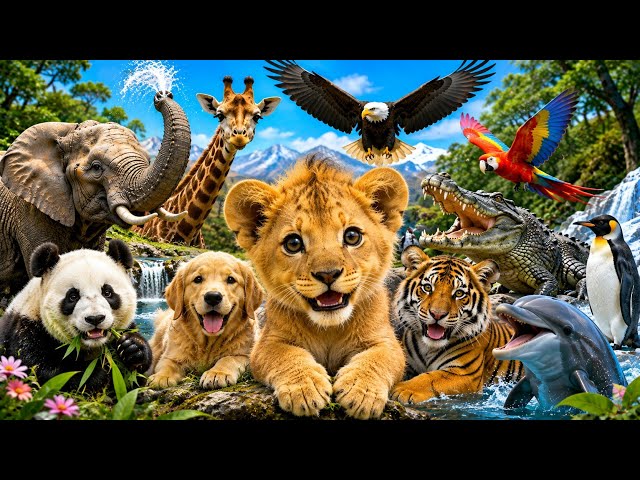 Animal Sounds for Kids 🐶🐱🐮 | Learn 30 Animal Sounds | Fun Learning Video for Children