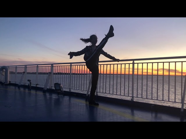 Dancing on deck