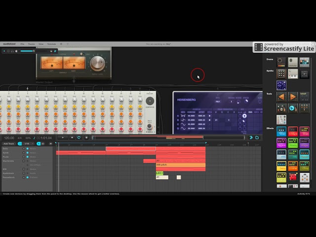 How I make Chords & Melodies on Audiotool [ Audiotool Tutorial ]