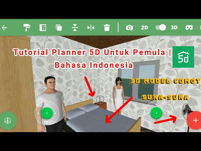 Planner 5D Tutorial for Beginners | Indonesian