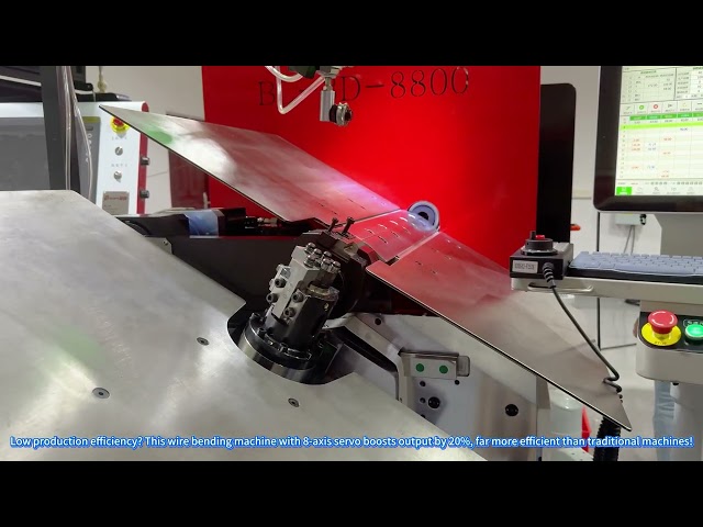 cnc wire bending machine for shaped wire parts.##phoneholder #metalwireforming#bendingmachine#bender